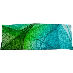 Texture Green Leaf Abstraction 3d 25 x67  Body Pillow Case Dakimakura (Two Sides) from ArtsNow.com Front