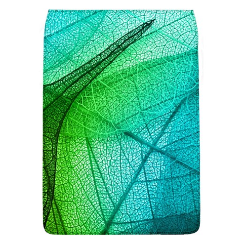 Texture Green Leaf Abstraction 3d Removable Flap Cover (L) from ArtsNow.com Front