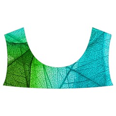 Texture Green Leaf Abstraction 3d Sleeveless Cozy Lounge Set  from ArtsNow.com Front Top