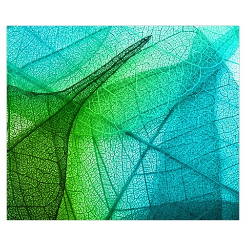 Texture Green Leaf Abstraction 3d Medium Tote Bag from ArtsNow.com Front