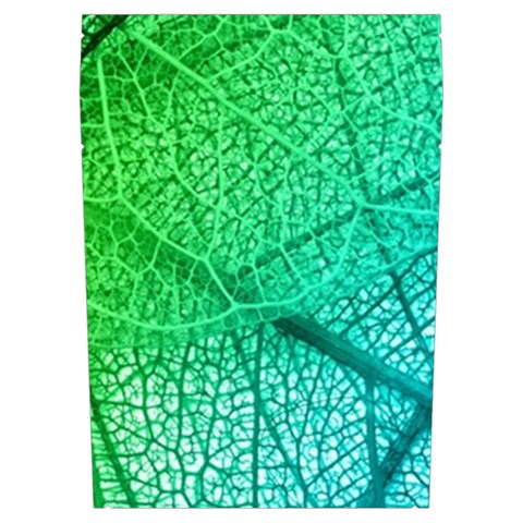 Texture Green Leaf Abstraction 3d Everyday Shoulder Bag with Pouch Bag from ArtsNow.com Left Pocket