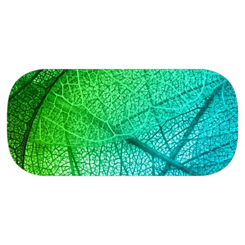 Texture Green Leaf Abstraction 3d Everyday Shoulder Bag with Pouch Bag from ArtsNow.com Bottom