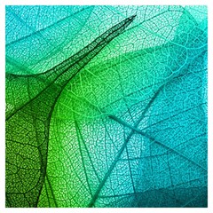 Texture Green Leaf Abstraction 3d Kids  Hooded Rain Ponchos from ArtsNow.com Inside 1