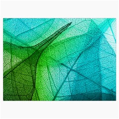 Texture Green Leaf Abstraction 3d Roll Up Canvas Pencil Holder (M) from ArtsNow.com Front