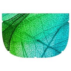 Texture Green Leaf Abstraction 3d Make Up Case (Small) from ArtsNow.com Side Right