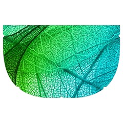 Texture Green Leaf Abstraction 3d Make Up Case (Medium) from ArtsNow.com Side Right