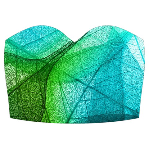 Texture Green Leaf Abstraction 3d Knee Front Top