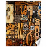 3d Letters Macro Wooden Letters Letters Textures Canvas 12  x 16 