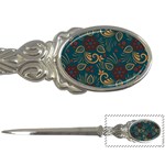 Flowers Floral Retro Flower Texture Letter Opener