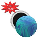 Psicodelia Zyguratti Texture Cyanturquoise 1.75  Magnets (100 pack) 