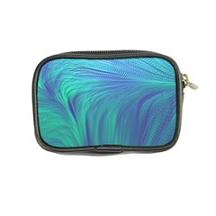 Psicodelia Zyguratti Texture Cyanturquoise Coin Purse from ArtsNow.com Back