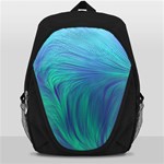 Psicodelia Zyguratti Texture Cyanturquoise Backpack Bag