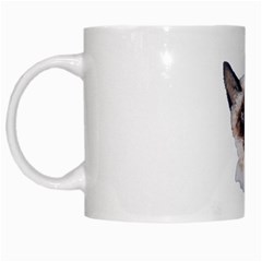 Siamese White Mug from ArtsNow.com Left