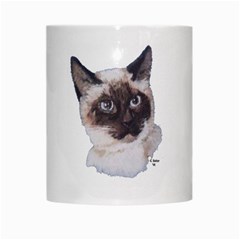 Siamese White Mug from ArtsNow.com Center