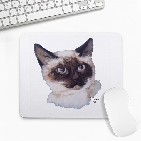 Siamese Large Mousepad from ArtsNow.com Front