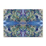 Blue arabesque Sticker A4 (10 pack)