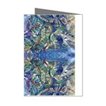 Blue arabesque Mini Greeting Cards (Pkg of 8)