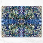 Blue arabesque Rectangular Jigsaw Puzzl