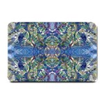 Blue arabesque Small Doormat