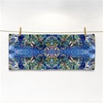 Blue arabesque Hand Towel