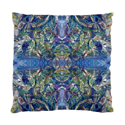 Blue arabesque Standard Cushion Case (Two Sides) from ArtsNow.com Front