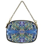 Blue arabesque Chain Purse (Two Sides)