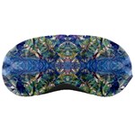 Blue arabesque Sleep Mask