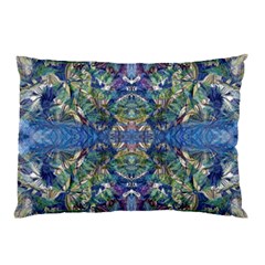 Blue arabesque Pillow Case (Two Sides) from ArtsNow.com Front