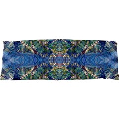 Blue arabesque 17 x47  Body Pillow Case Dakimakura (Two Sides) from ArtsNow.com Front