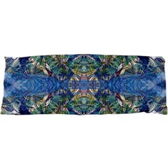 Blue arabesque 25 x67  Body Pillow Case Dakimakura (Two Sides) from ArtsNow.com Front