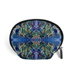 Blue arabesque Accessory Pouch (Small)