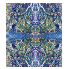 Blue arabesque Duvet Cover Double Side (King Size) from ArtsNow.com Front