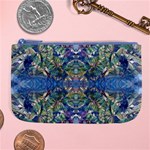 Blue arabesque Large Coin Purse