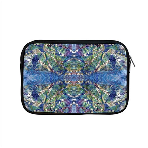 Blue arabesque Apple MacBook Pro 15  Zipper Case from ArtsNow.com Front