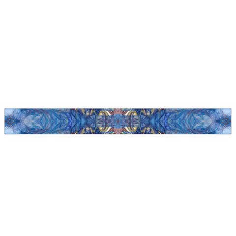 Blue arabesque Belt Pouch Bag (Small) from ArtsNow.com Bottom