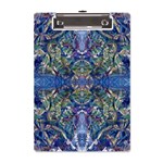 Blue arabesque A5 Acrylic Clipboard