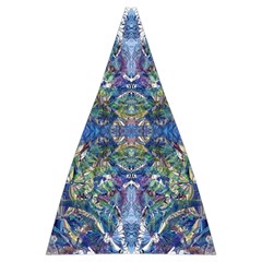 Blue arabesque Automatic Folding Umbrella with Case (Large) from ArtsNow.com 13.71 x19.92  Umbrella - 4