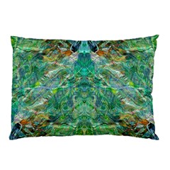 Green Repeats I Pillow Case (Two Sides) from ArtsNow.com Front