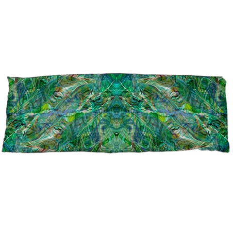 Green Repeats I One Side Body Pillow Cases from ArtsNow.com Body Pillow Case