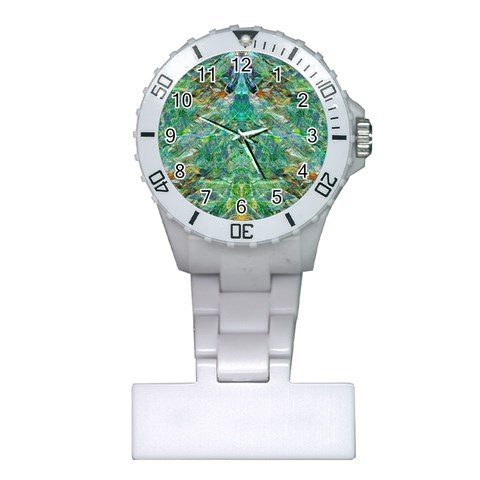 Green Repeats I Plastic Nurses Watch from ArtsNow.com Front