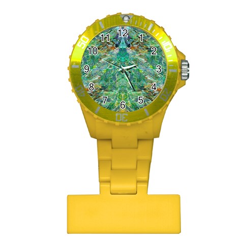 Green Repeats I Plastic Nurses Watch from ArtsNow.com Front