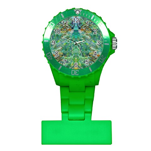 Green Repeats I Plastic Nurses Watch from ArtsNow.com Front