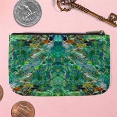 Green Repeats I Large Coin Purse from ArtsNow.com Back