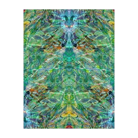 Green Repeats I Medium Tapestry from ArtsNow.com Front