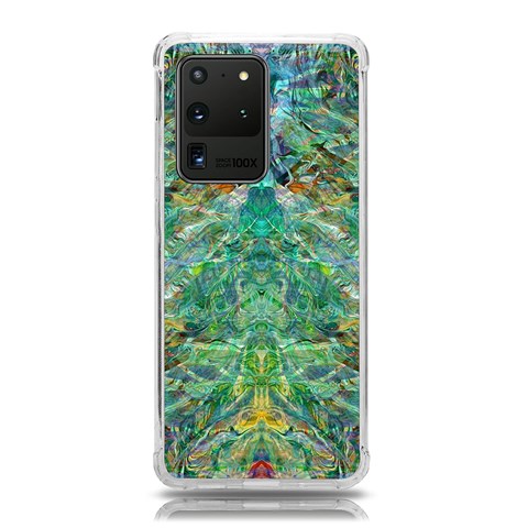 Green Repeats I Samsung Galaxy S20 Ultra 6.9 Inch TPU UV Case from ArtsNow.com Front