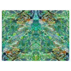 Green Repeats I Two Sides Premium Plush Fleece Blanket (Baby Size) from ArtsNow.com 40 x30  Blanket Front