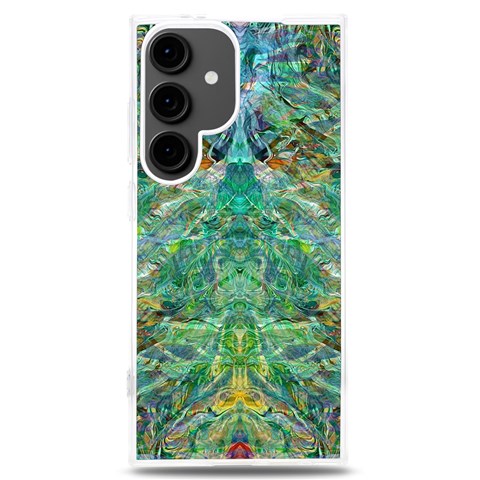 Green Repeats I Samsung Galaxy S24 Plus 6.7 Inch TPU UV Case from ArtsNow.com Front