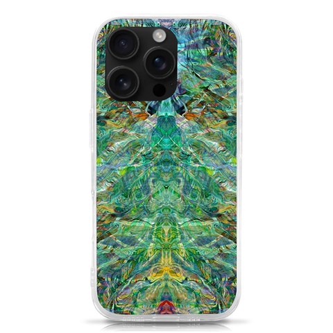 Green Repeats I iPhone 16 Pro TPU UV Print Case from ArtsNow.com Front