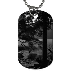 Los Alerces National Park Waterfront Landscape, Argentina002 Dog Tag (Two Sides) from ArtsNow.com Front