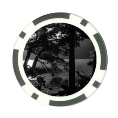 Los Alerces National Park Waterfront Landscape, Argentina002 Poker Chip Card Guard (10 pack) from ArtsNow.com Front